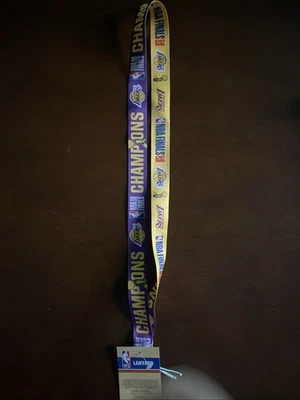 Los Angeles Lakers NBA 2020 NBA Finals Champions Lanyard Keychain - Image 1 of 4