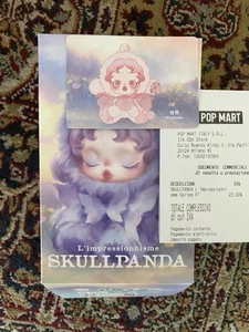 Pop Mart Skullpanda L'impressionnisme Series Plush Doll Windflower Popmart - Foto 1 di 7