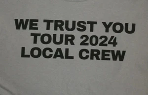 Future And Metro Boomin We Trust You 2024 Tour Crew XL T-Shirt - Picture 1 of 9