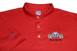 CALLAWAY OPTI-DRI POLY GOLF SHIRT--XL--ELUSIVE EAGLE GOLF -PERFECT!-LOOKS UNWORN - Picture 1 of 1