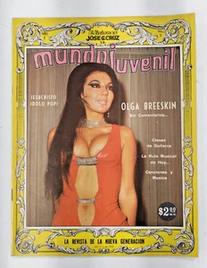 MUNDO JUVENIL, MEXICAN MAGAZINE, No.5 JULY 1972, OLGA BREESKIN ON COVER - Picture 1 of 7