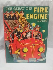 The Great Big Fire Engine ©1950 A Big Golden Book Golden Press Eleventh Pr - Bild 1 von 5