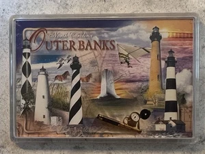 Vintage Souvenir Outer Banks North Carolina Refrigerator Magnet. (S) - Picture 1 of 2