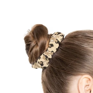 Scrunchie, Mops Hunde Haarschmuck, Gummiband, Welpenliebhaber Geschenk, süßes Tier - Bild 1 von 5