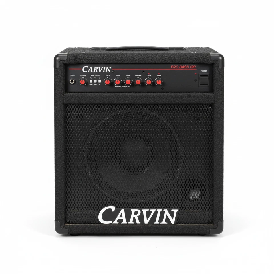 Carvin Pro Bass 100 Amplifier 100W Bass Combo Amp Powerful USA Made FREE SHIPPIN - Image 1 of 4