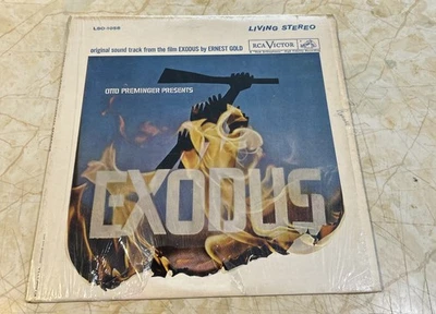 Otto Preminger Presents: Original Soundtrack From Exodus. NM Vinyl LP. 1960. - Image 1 of 4
