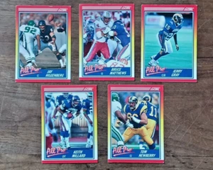 1990 Score All Pro Football Cards #567,573,583,584,585 - Picture 1 of 12
