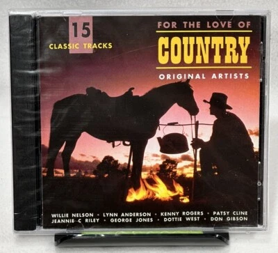 For the Love of Country - 15 Classic Tracks By Original Artists (CD) *SEALED* — 第 1/3 张图片