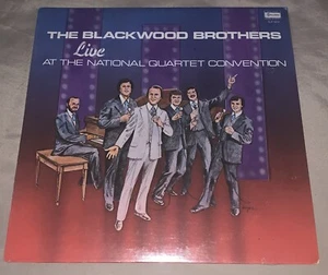 THE BLACKWOOD BROTHERS Live at the National Quartet Convention VINYL ALBUM NEW - Imagen 1 de 2