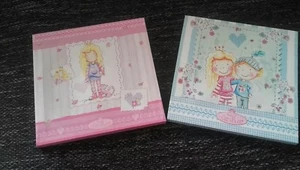 *Bilderset*Kinderzimmer*Prinz&Prinzessin*Princess*Prinzessin*Herz**Keilrahmen* - Bild 1 von 5