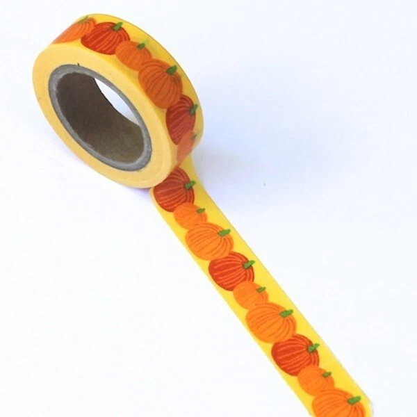 SALIDA OJALES WASHI TAPE CALABAZA Foto 1 de 1