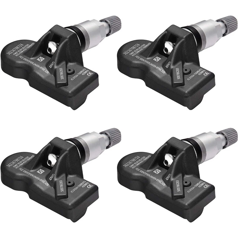 4x TPMS Tire Pressure Monitoring Sensors 433MHz For 2008-2009 BMW M3 36236798726 Foto 1 de 4