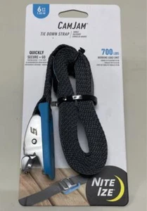 Snap-on × NITE IZE CMN210-3879 Cam Jam Tie Down Straps 1.8m Blue From Japan - Zdjęcie 1 z 3