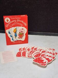 Vintage 1979 Strawberry Shortcake PICK A BERRY Card Game Complete