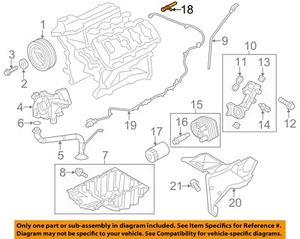 FORD OEM Engine Block Heater-Heating Unit BL3Z6A051A - Bild 1 von 2