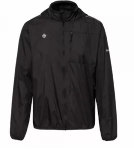 Chaqueta de Ciclismo para Correr Izas Safor Agujeros para el Pulgar Ligeros Talla XS EE. UU. Negra Nueva con Etiquetas - Imagen 1 de 9