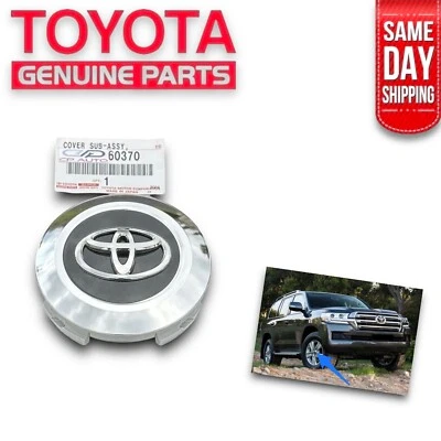 15 - 21 TOYOTA LAND CRUISER 18" INCH ALLOY WHEEL CENTER CAP OEM NEW - Image 1 of 4