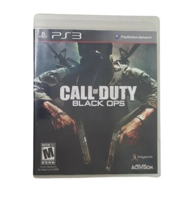 Call of Duty: Black Ops (Sony PlayStation 3, 2010) with manual  - Image 1 of 3