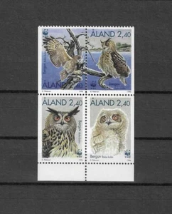 FINLANDIA/ALANDIA 1996 WWF SG 105/108 MNH - Imagen 1 de 1