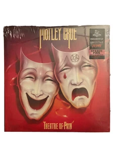 New MOTLEY CRUE THEATRE OF PAIN OPAQUE PINK Vinyl LP ~ RARE Only 1,000 Copies - Imagen 1 de 5