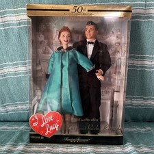 Barbie : 50th Anniversary I Love Lucy Episode 50 Lucy & Ricky Ricardo BRAND NEW