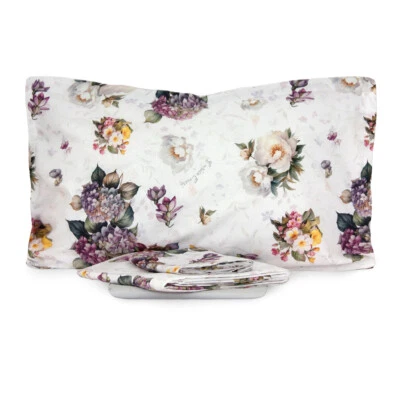 Completo lenzuola Caeli di Enrico Coveri in Percalle Matrimoniale AB631 - Immagine 1 di 2