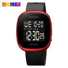 2024 New Skmei Men Digital Watch Outdoor Sport Rectangle Wristwatch Stopwatch