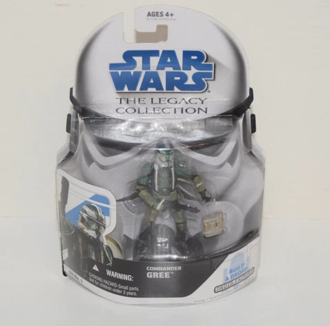 Commander Gree Star Wars 2008 Legacy 3.75” Figure Build A Droid 2009 GH 01 Cover