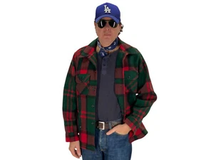 Size Large. Vintage L.L. Bean Wool Plaid Jacket – 4 Pockets – Made in USA - Imagen 1 de 10