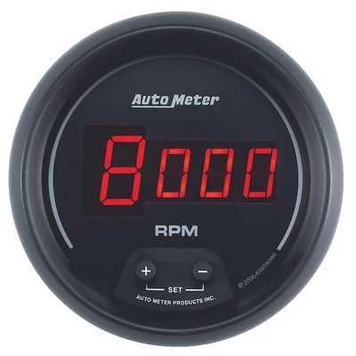 AutoMeter 6397 Sport-Comp In-Dash Tachometer Gauge 3-3/8" 10000RPM Digital - Image 1 of 3