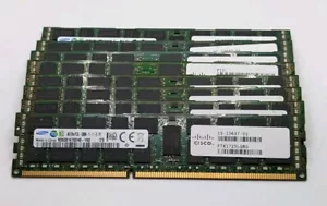 Lot 8x 8GB Cisco 15-13637-01 2Rx4 PC3L-12800R DDR3 ECC Server Memory RAM Samsung - Picture 1 of 3