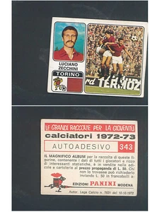 Figurina Calciatori Panini 1972-73 n.343 Zecchini (Torino) Nuova con velina▓ - Imagen 1 de 1