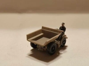 Wiking Vibratore Auto Grigio Marrone 657 A 1:87 H0 senza scatola originale - Foto 1 di 9