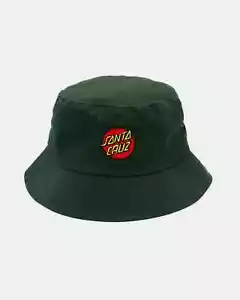 Santa Cruz Classic Dot Men's Bucket Hat Green Size XL Cap Surfing Skate Surf - Picture 1 of 1
