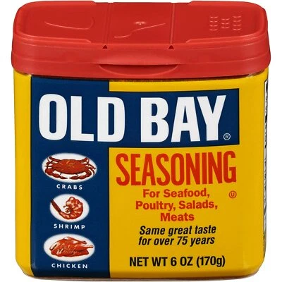 CONDIMENTO OLD BAY para mariscos, aves, ensaladas, carnes (6 oz) hierbas especias *NUEVO* Foto 1 de 3