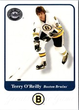 2001 Fleer Greats of the Game Terry O'Reilly #80 Boston Bruins Hockey Card