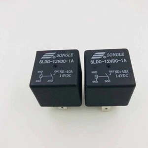 5Pcs New SONGLE Relay SLDC-12VDC-1A A Group of Normally Open 4-pin 40A 14VDC - Zdjęcie 1 z 2