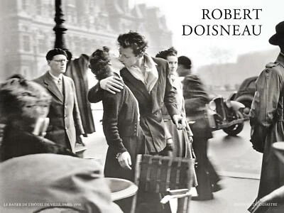 CLOSE UP Le Baiser de L'Hotel de Ville Kunstdruck, 250gr. Papier matt 80 x 60 cm