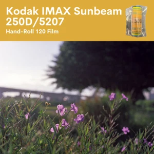 2 x IMax Kodak Sunbeam 250D/5207 Hand Roll 120 Medium Format Motion Picture Film - Picture 1 of 12