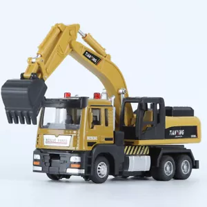 1/50 Excavator Truck Toy Construction Vehicle Model Diecast Toy Car Boys Gifts - Picture 1 of 6