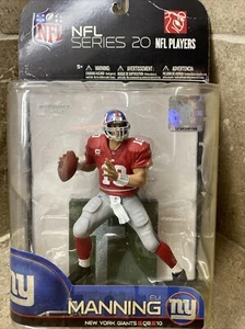 Figura de acción Eli Manning New York Giants McFarlane serie 20 ¡VARIANTE ROJA! - Imagen 1 de 6