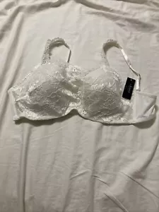 Soma Bra Womens 38C Beige Lace Underwire Adjustable Intimates Stretch Comfort - Picture 1 of 5
