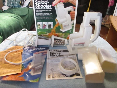 National PRESTO SaladShooter 02910 - Complete with Papers & Box - Tested 1990 - Image 1 of 4