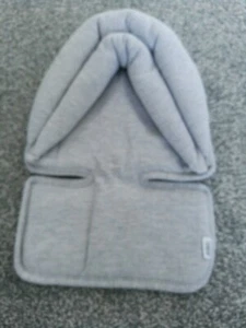 MAMA AND PAPAS ADJUSTABLE HEAD BABY HUGGER GREY UNIVERSAL brand new SOFT JERSEY - Picture 1 of 8