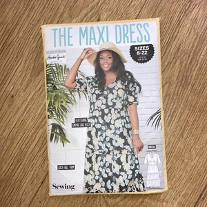 "The Maxi Dress" patrón de costura simple talla 8-22, sin abrir - Imagen 1 de 4