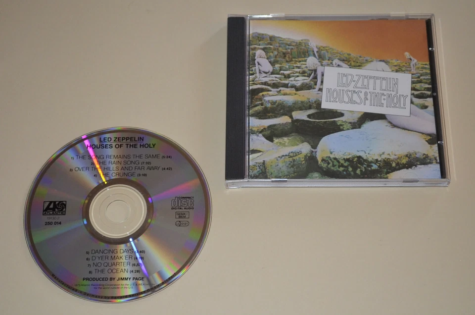 Led Zeppelin ‎– Houses Of The Holy / Atlantic 1987 / Germany Early No Barcode - Bild 1 von 1