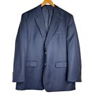 Lauren Ralph Lauren Blazer Men 44R Navy Blue Brass Gold Button Sport Coat Jacket