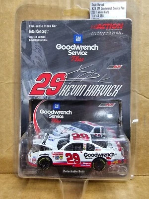 Kevin Harvick #29 GM Goodwrench Service Plus 2001 Monte Carlo Acción 1:64 Foto 1 de 3