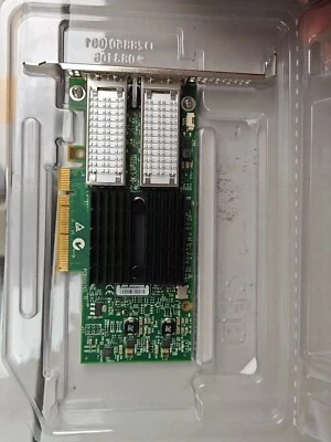 Dell CX324A Mellanox 40GB/s CONNECTX-3 Dual Port QSFP+ Network Card 0C8Y42 - Image 1 of 4