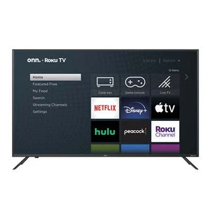 onn. 50” Class 4K UHD (2160P) LED Roku Smart Television HDR (100012585) - Picture 1 of 2